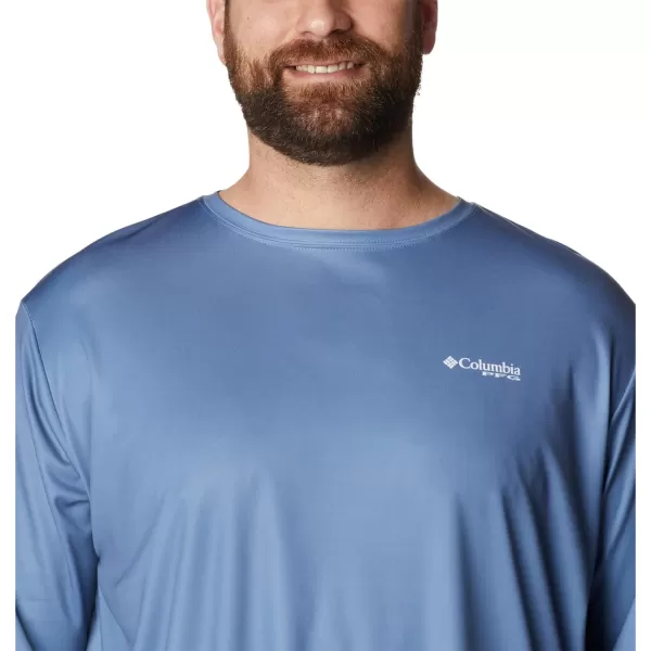 imageColumbia Mens PFG Terminal Tackle Fish Flag Long Sleeve Fishing ShirtBluestoneSc Fish