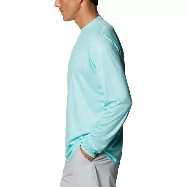 imageColumbia Mens PFG Terminal Tackle Fish Flag Long Sleeve Fishing ShirtGulf Stream Dolphin