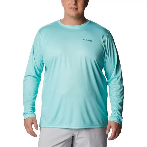 imageColumbia Mens PFG Terminal Tackle Fish Flag Long Sleeve Fishing ShirtGulf StreamDeep Marine Offshore Fish