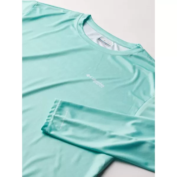 imageColumbia Mens PFG Terminal Tackle Fish Flag Long Sleeve Fishing ShirtGulf StreamDolphin