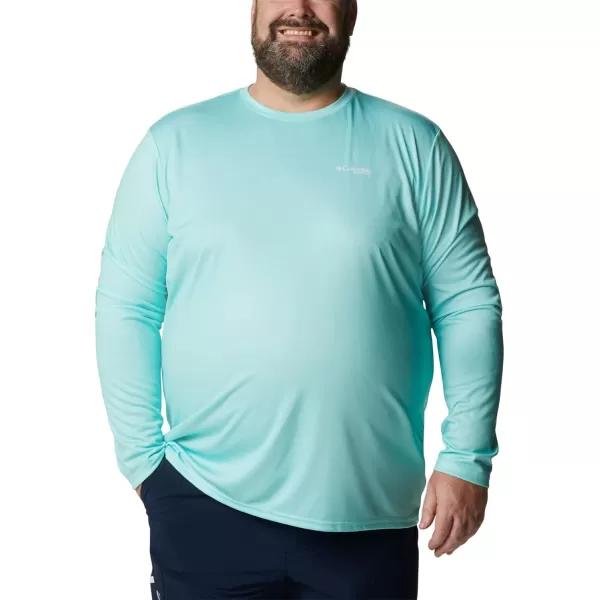 imageColumbia Mens PFG Terminal Tackle Fish Flag Long Sleeve Fishing ShirtGulf StreamFl Fish