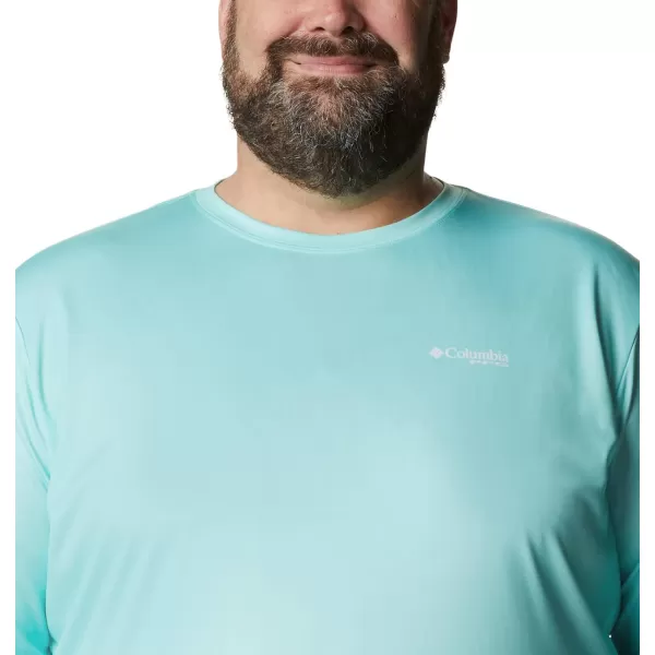 imageColumbia Mens PFG Terminal Tackle Fish Flag Long Sleeve Fishing ShirtGulf StreamFl Fish