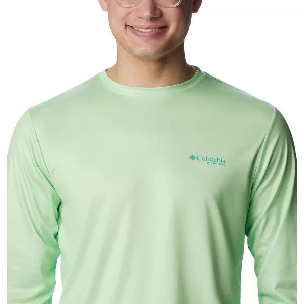 imageColumbia Mens PFG Terminal Tackle Fish Flag Long Sleeve Fishing ShirtKey WestCircuit Offshore Slam