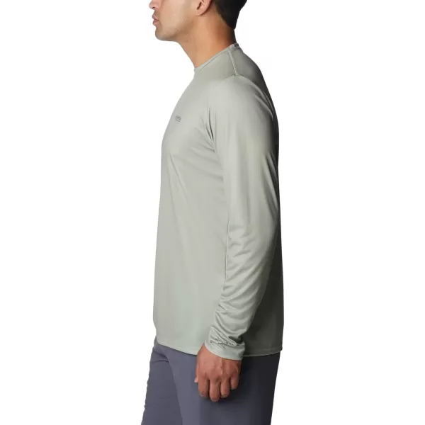 imageColumbia Mens PFG Terminal Tackle Fish Flag Long Sleeve Fishing ShirtSafariMetal Alaska Fish