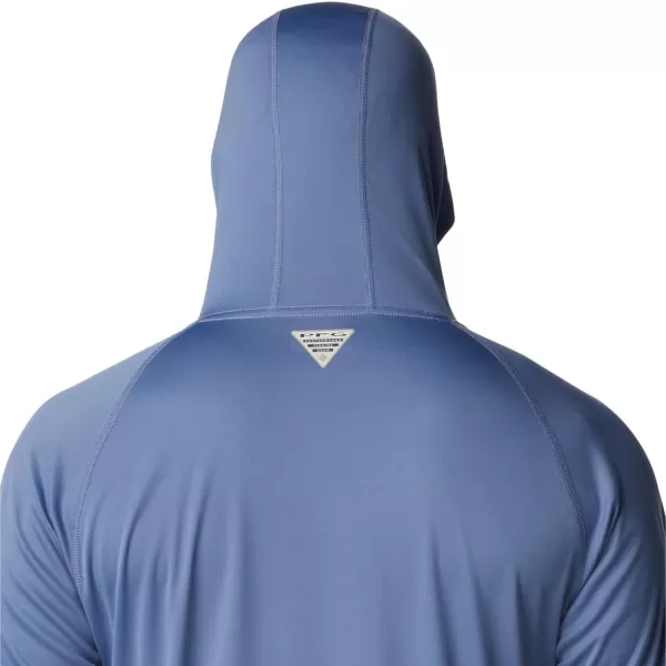 imageColumbia Mens PFG Terminal Tackle HoodieBluebellCool Grey Logo