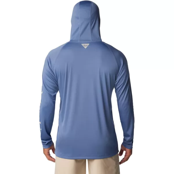 imageColumbia Mens PFG Terminal Tackle HoodieBluebellCool Grey Logo