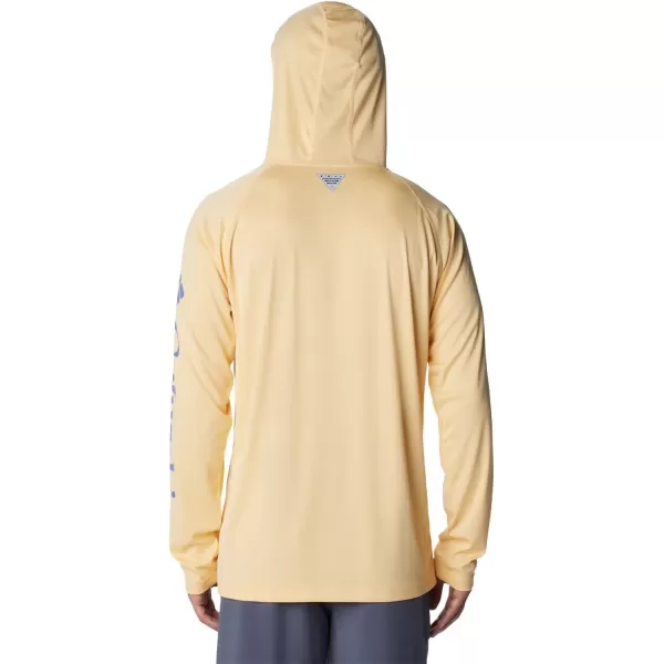 imageColumbia Mens PFG Terminal Tackle HoodieCocoa ButterBluebell Logo