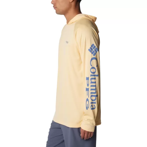 imageColumbia Mens PFG Terminal Tackle HoodieCocoa ButterBluebell Logo