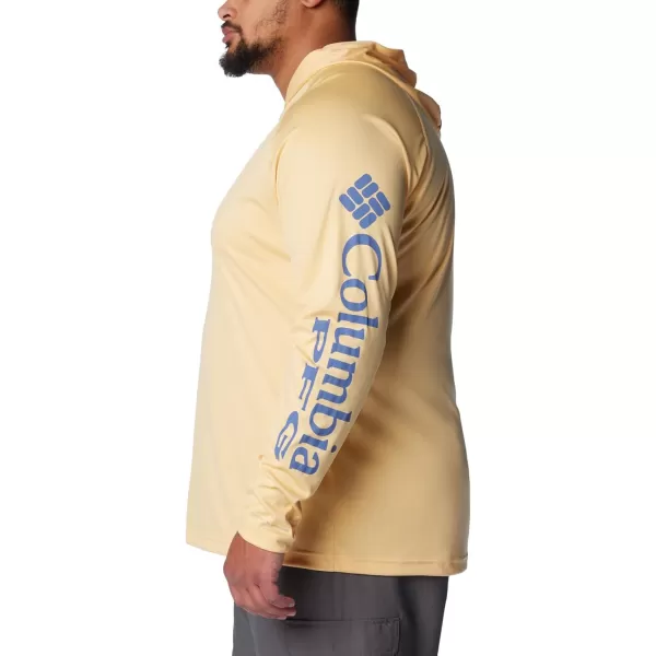 imageColumbia Mens PFG Terminal Tackle HoodieCocoa ButterBluebell Logo