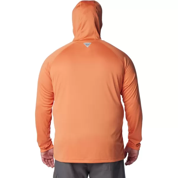 imageColumbia Mens PFG Terminal Tackle HoodieDusty OrangeNew Mint Logo