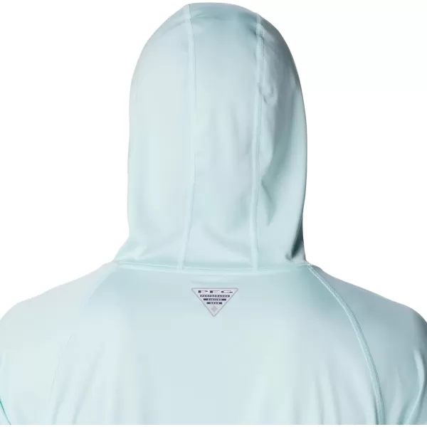 imageColumbia Mens PFG Terminal Tackle HoodieIcy MornCanyon Blue Logo