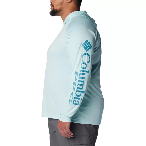 imageColumbia Mens PFG Terminal Tackle HoodieIcy MornCanyon Blue Logo