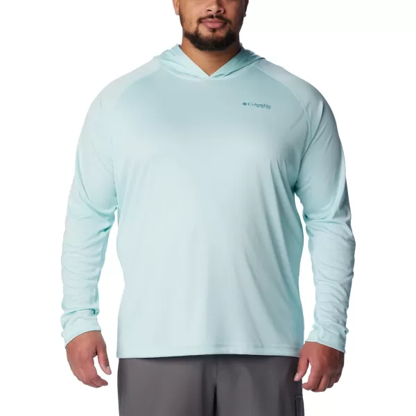 imageColumbia Mens PFG Terminal Tackle HoodieIcy MornCanyon Blue Logo