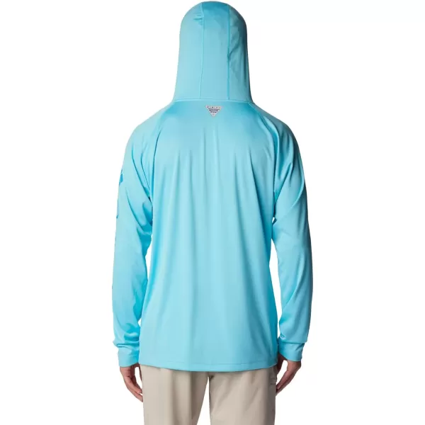 imageColumbia Mens PFG Terminal Tackle HoodieOpal BluePool Logo