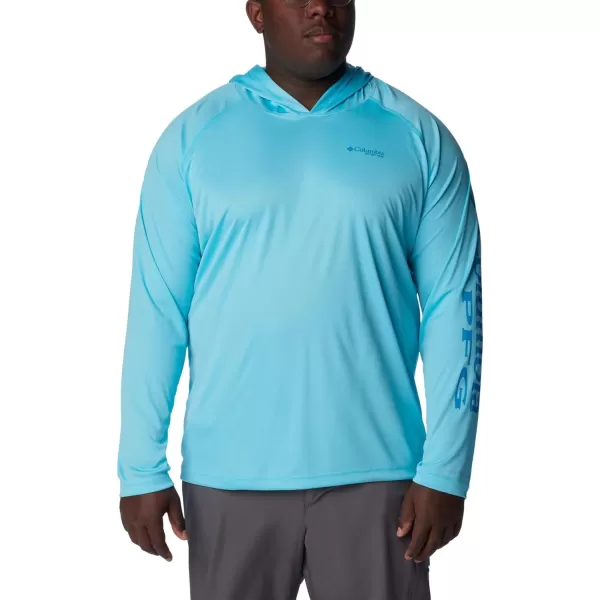 imageColumbia Mens PFG Terminal Tackle HoodieOpal BluePool Logo