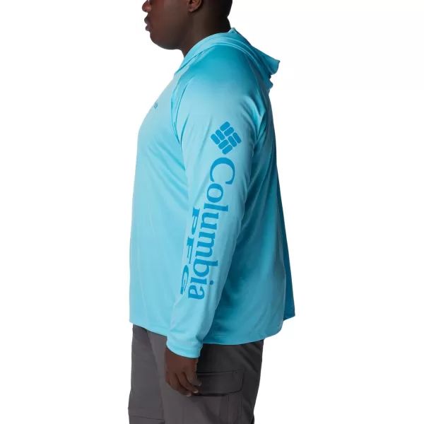 imageColumbia Mens PFG Terminal Tackle HoodieOpal BluePool Logo
