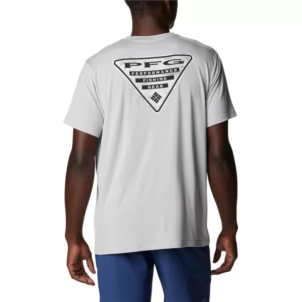 imageColumbia Mens PFG Triangle Fill Tech Tee Short SleeveCool GreyCool Grey Pfg Camo