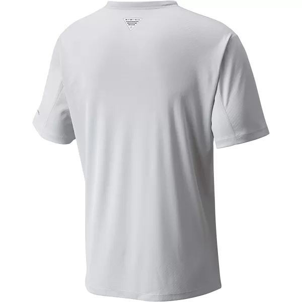 imageColumbia Mens PFG ZERO Rules Short Sleeve Shirt UV Sun Protection Moisture Wicking Fabric  Cool Grey LargeColumbia Mens PFG ZERO Rules Short Sleeve Shirt UV Sun Protection Moisture Wicking Fabric  Cool Grey Large