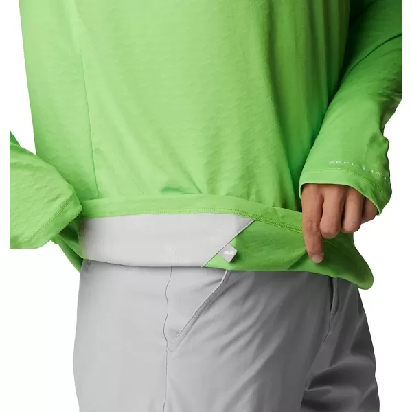 imageColumbia Mens PFG Zero Rules Ice Long Sleeve ShirtGreen Mamba