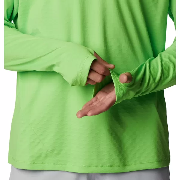 imageColumbia Mens PFG Zero Rules Ice Long Sleeve ShirtGreen Mamba