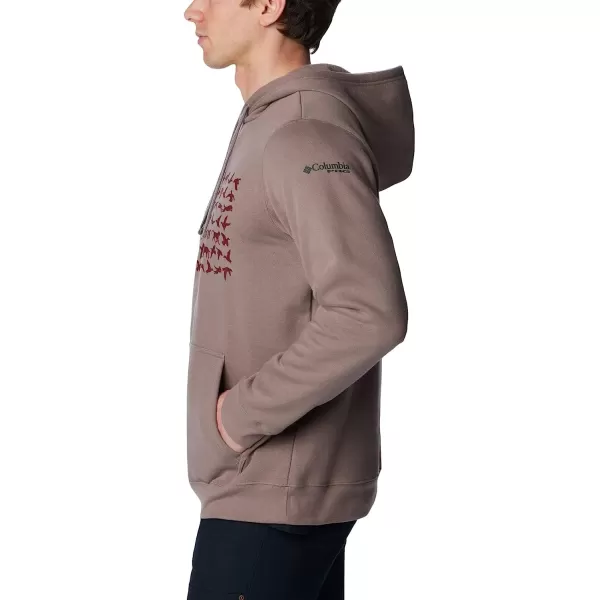imageColumbia Mens PHG Game Flag Ii HoodieIronDark Forest Waterfowl Flag