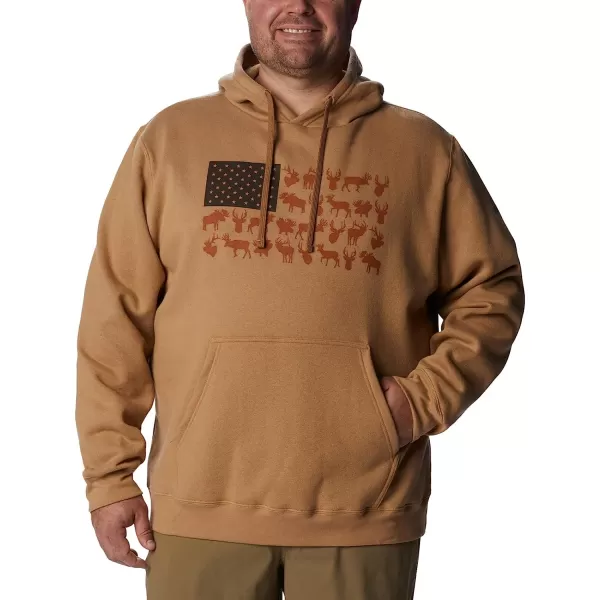 imageColumbia Mens PHG Game Flag Ii HoodieSahara Cordovan Big Game Flag