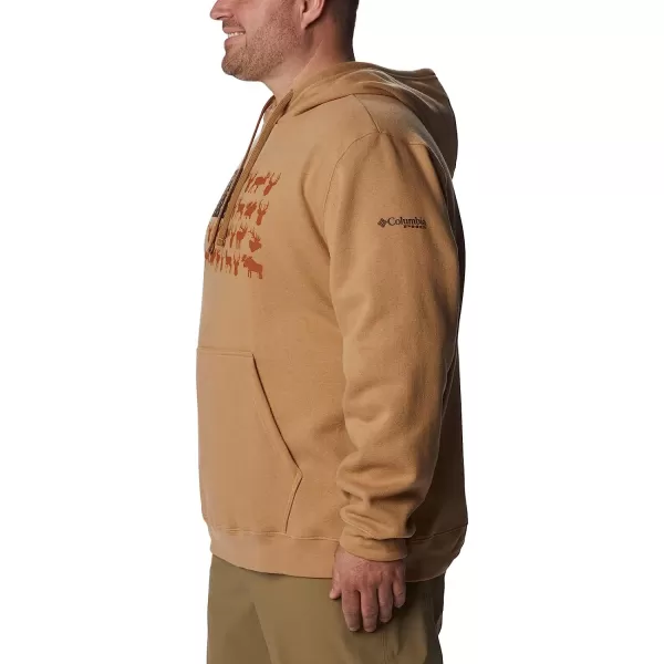 imageColumbia Mens PHG Game Flag Ii HoodieSahara Cordovan Big Game Flag