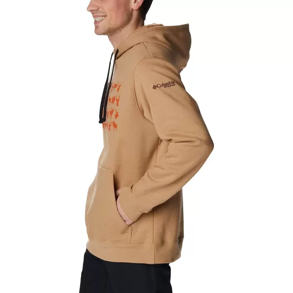 imageColumbia Mens PHG Game Flag Ii HoodieSahara Cordovan Big Game Flag