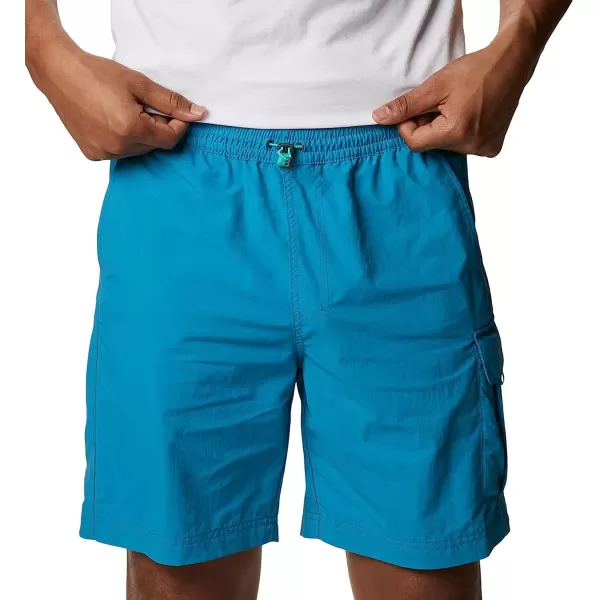 imageColumbia Mens Palmerston Peak Sport ShortDeep MarineElectric Turquoise