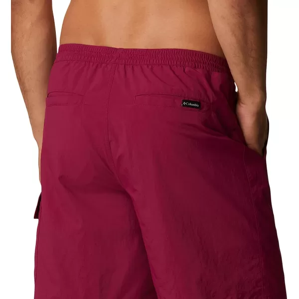 imageColumbia Mens Palmerston Peak Sport ShortRed OnionBlack