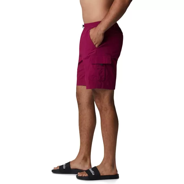 imageColumbia Mens Palmerston Peak Sport ShortRed OnionBlack