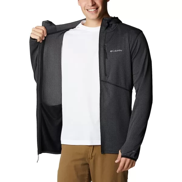 imageColumbia Mens Park View Fleece Full Zip HoodieBlack Heather