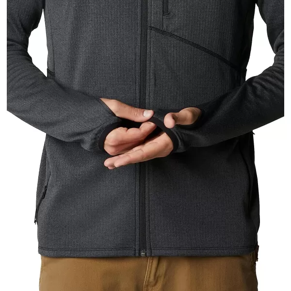 imageColumbia Mens Park View Fleece Full Zip HoodieBlack Heather