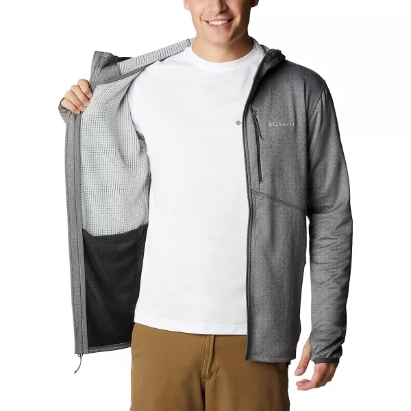 imageColumbia Mens Park View Fleece Full Zip HoodieCity Grey Heather