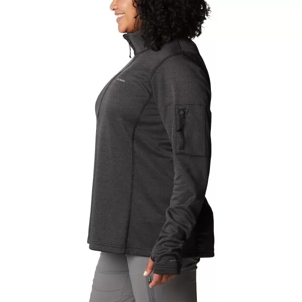 imageColumbia Mens Park View Fleece Full ZipBlack Heather