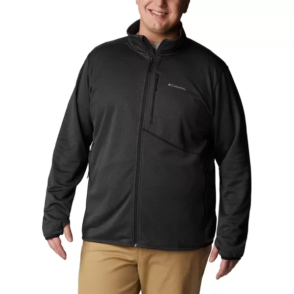 imageColumbia Mens Park View Fleece Full ZipBlack Heather