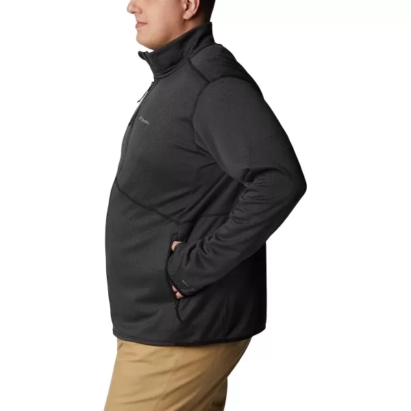 imageColumbia Mens Park View Fleece Full ZipBlack Heather