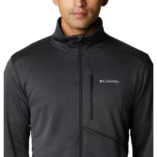 imageColumbia Mens Park View Fleece Full ZipBlack Heather