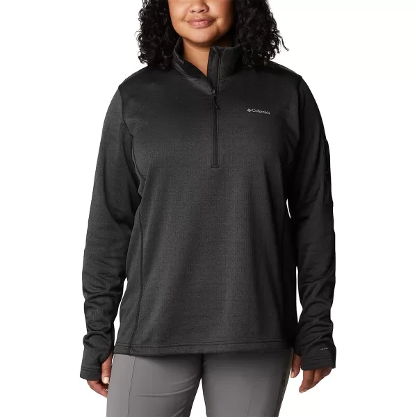 imageColumbia Mens Park View Fleece Full ZipBlack Heather