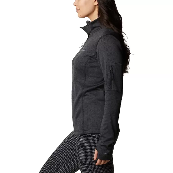 imageColumbia Mens Park View Fleece Full ZipBlack Heather