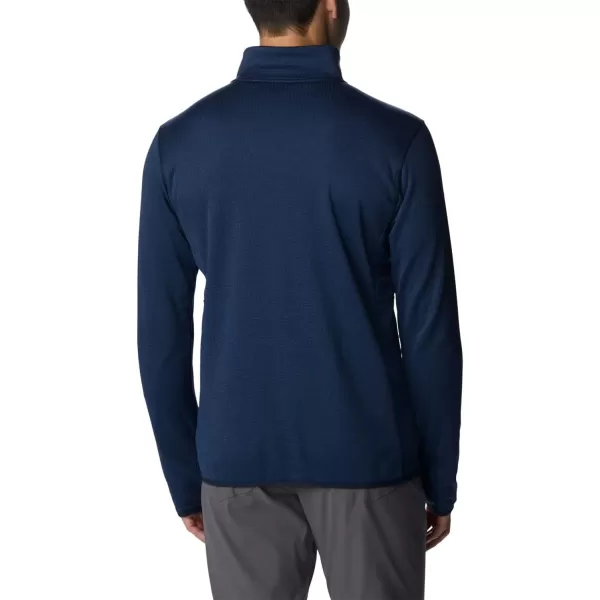 imageColumbia Mens Park View Fleece Full ZipCollegiate Navy Blue Heather