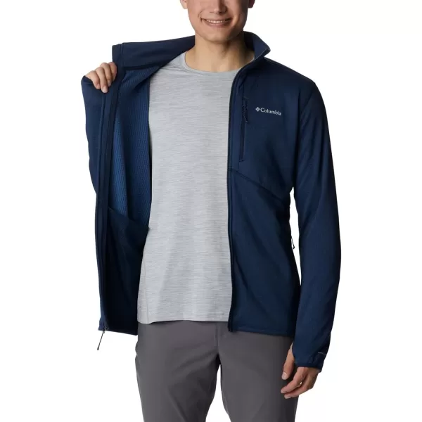 imageColumbia Mens Park View Fleece Full ZipCollegiate Navy Blue Heather