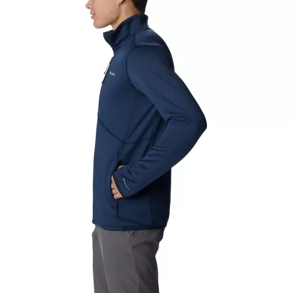 imageColumbia Mens Park View Fleece Full ZipCollegiate Navy Blue Heather