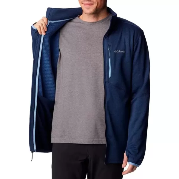 imageColumbia Mens Park View Fleece Full ZipCollegiate Navy Heather