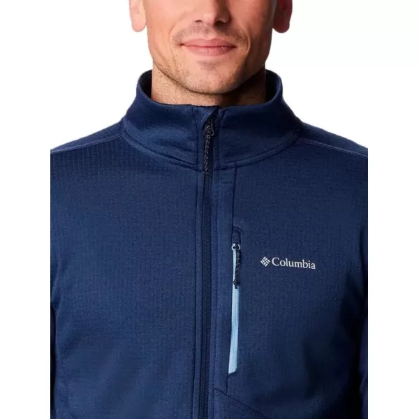 imageColumbia Mens Park View Fleece Full ZipCollegiate Navy Heather