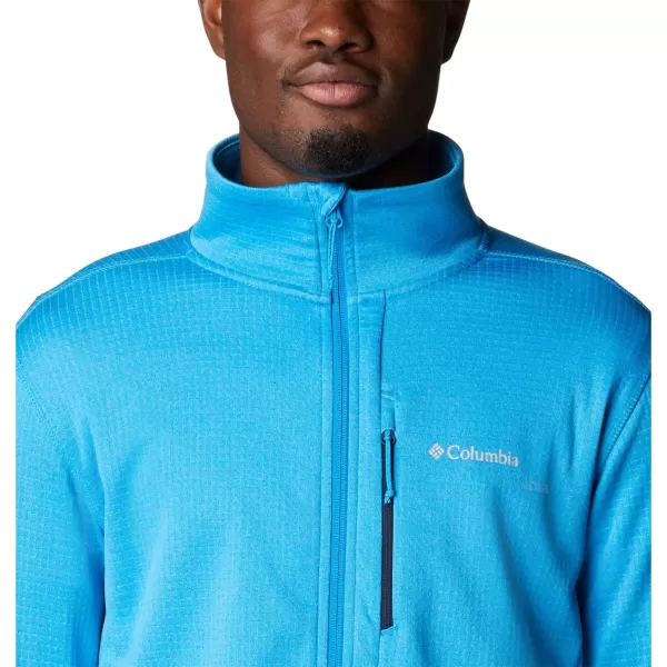 imageColumbia Mens Park View Fleece Full ZipCompass Blue Heather
