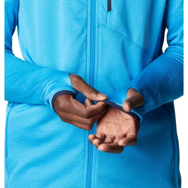 imageColumbia Mens Park View Fleece Full ZipCompass Blue Heather
