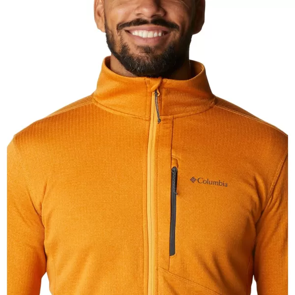 imageColumbia Mens Park View Fleece Full ZipMango HeatherShark