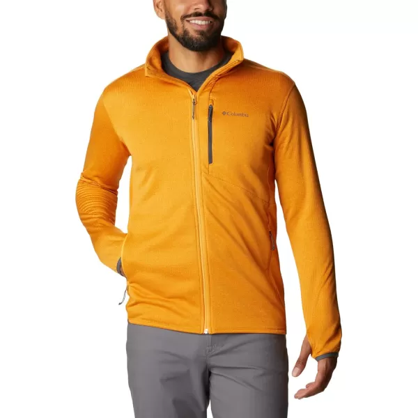 imageColumbia Mens Park View Fleece Full ZipMango HeatherShark
