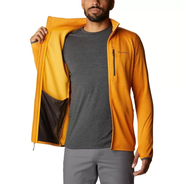 imageColumbia Mens Park View Fleece Full ZipMango HeatherShark